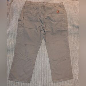 Carhartt Men's Tan Cargo Carpenter Pants